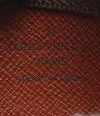 Louis Vuitton Card Case Key Coin with Key Ring Pochette Cles Monogram — view 4