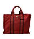 Hermes Handbag Canvas Fourre Tout PM