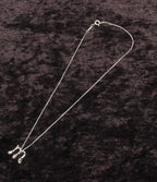 Tiffany & Co Necklace Alphabet Letter Pendant M Elsa Peretti — view 2