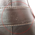 Louis Vuitton Boots Cross Belt LV Logo Gold Leather Short Shoes — view 9
