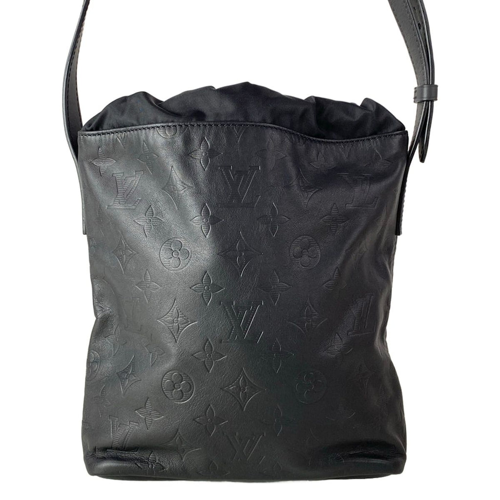 Louis Vuitton Shoulder Bag Monogram Shadow Nano Leather — view 3