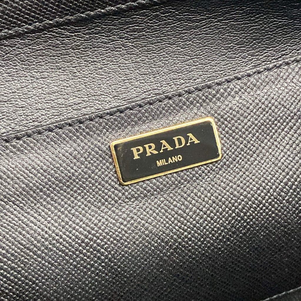 Prada Handbag Black Leather — view 9