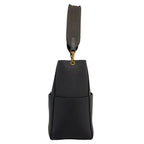 Celine Shoulder Bag Sangles Dark Gray Strap Removable — view 2