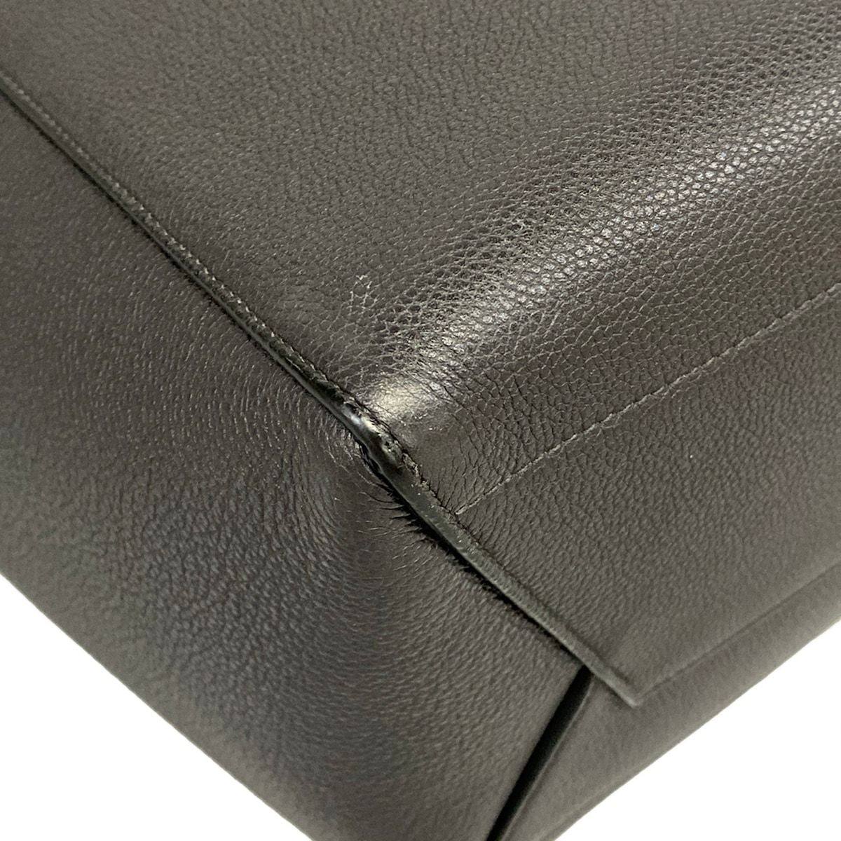 Celine Shoulder Bag Sangles Dark Gray Strap Removable — view 6