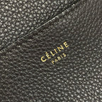 Celine Shoulder Bag Sangles Dark Gray Strap Removable — view 9