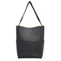 Celine Shoulder Bag Sangles Dark Gray Strap Removable