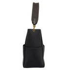 Celine Shoulder Bag Sangles Dark Gray Strap Removable — view 4