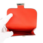 Hermes Wallet Constance Slim Capucines Silver Epsom — view 7