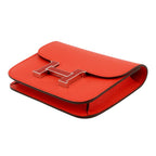 Hermes Wallet Constance Slim Capucines Silver Epsom — view 2