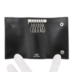 Hermes 6 Key Case Etui Cles 6 Black Silver Vauchamonix Key Holder — view 4