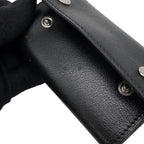 Hermes 6 Key Case Etui Cles 6 Black Silver Vauchamonix Key Holder — view 6