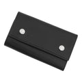 Hermes 6 Key Case Etui Cles 6 Black Silver Vauchamonix Key Holder