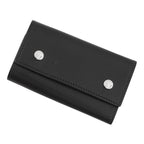 Hermes 6 Key Case Etui Cles 6 Black Silver Vauchamonix Key Holder