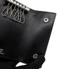Hermes 6 Key Case Etui Cles 6 Black Silver Vauchamonix Key Holder — view 9