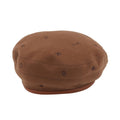 Hermes Beret Saint Honore Charm Embroidery Cashmere 58