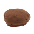 Hermes Beret Saint Honore Charm Embroidery Cashmere 58
