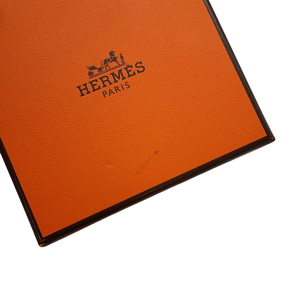 Hermes Bracelet Black Red Silver Leather T4 — view 8