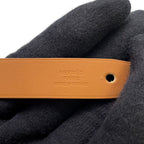 Hermes Bracelet Black Red Silver Leather T4 — view 9