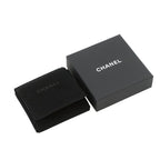 Chanel Brooch CC Logo Flower Rhinestone Faux Pearl Black — view 8