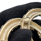 Chanel Brooch CC Logo Rhinestone Faux Pearl — view 5