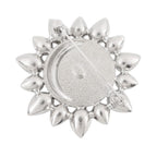 Chanel Brooch CC Logo Sun Rhinestone — view 3