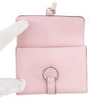 Hermes Coin Case Glenan Compact Wallet Rose Sakura Silver Swift — view 4