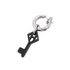 Hermes Earrings Cle Sing Buffalo Horn Single — view 2