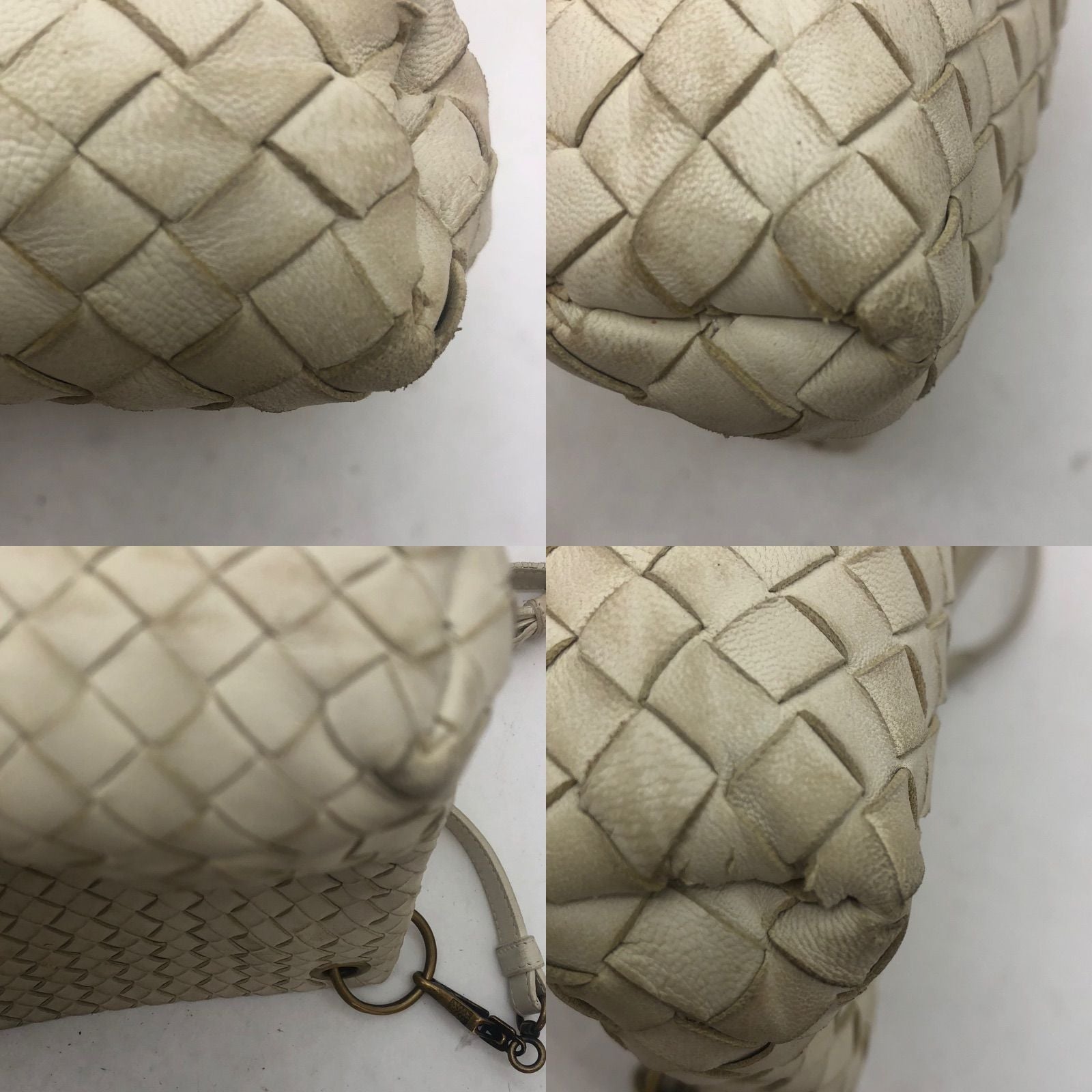 Bottega Veneta Shoulder Bag Crossbody Intre White Pochette Travel — view 6
