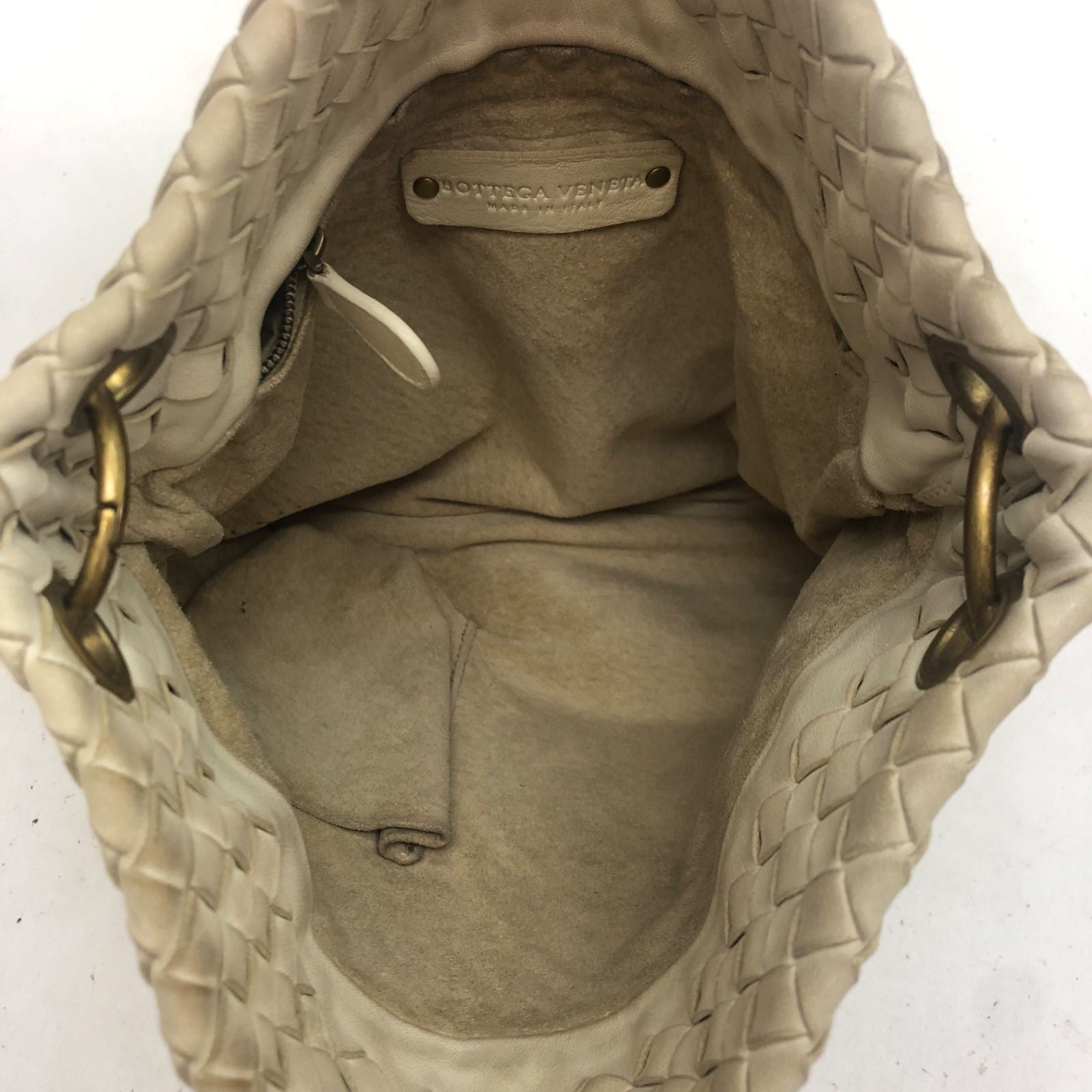 Bottega Veneta Shoulder Bag Crossbody Intre White Pochette Travel — view 7