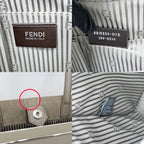 Fendi Bag Toujour Beige Silver Leather Shoulder — view 8