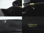 Celine Carriage Shoulder Bag Leather Black — view 9