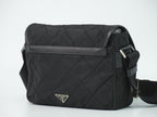 Prada Nylon Shoulder Bag Pochette Black — view 2