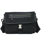 Prada Nylon Shoulder Bag Pochette Black