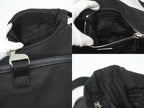 Prada Nylon Shoulder Bag Pochette Black — view 8