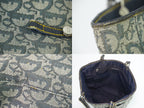Dior Trotter Shoulder Bag Tote Canvas Navy — view 8