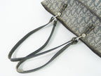 Dior Trotter Shoulder Bag Tote Canvas Navy — view 4