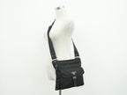 Prada Nylon Shoulder Bag Pochette Black — view 6