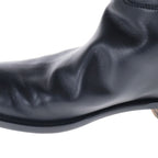 Hermes Kelly Jump Boots Long Black Leather — view 6