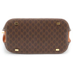 Celine Macadam Handbag Mini Tote Brown Leather Gold — view 4