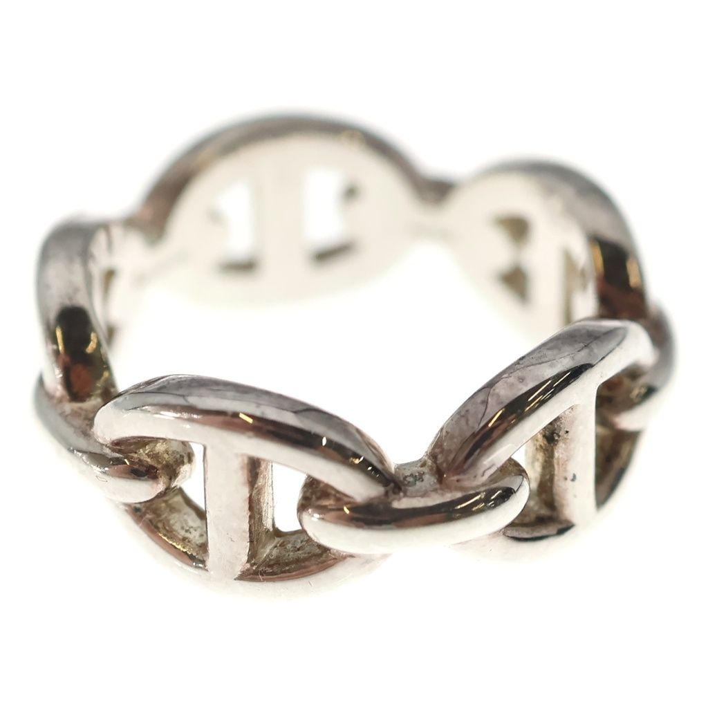 Hermes Chaine D'ancre Ring Silver — view 4