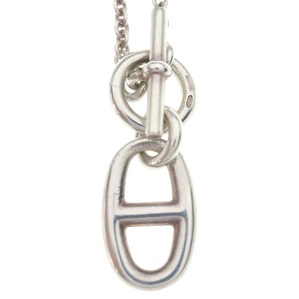 Hermes Amulet Pendant Chain Silver — view 3