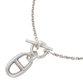 Hermes Amulet Pendant Chain Silver