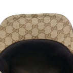 Gucci GG Canvas Sherry Line Baseball Cap Hat Brown Kqwbg — view 5