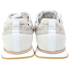 Hermes Jet Sneakers Beige Ivory Shoes — view 3
