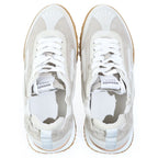 Hermes Jet Sneakers Beige Ivory Shoes — view 4