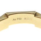 Gucci Link to Love Octagon Diamond Ring Black Ceramic Yellow Gold — view 6
