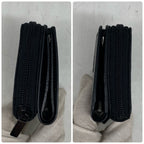 Gucci Wallet Compact Card Leather GG Black — view 6