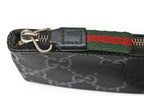 Gucci Key Case Coin Key Ring GG Supreme Black Key Holder — view 3