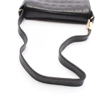 Chanel Shoulder Bag Choco Bar CC Logo Black Lambskin — view 6