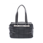 Chanel Choco Bar Black Caviar Leather Bar Boston